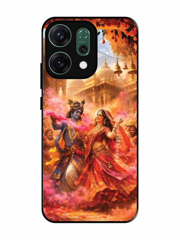 Oppo RENO 14 5G Radha Krishna Playing Holi