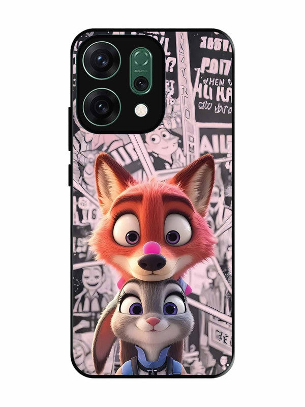 Oppo RENO 14 5G Cute Nick wilde and judy hopps 2
