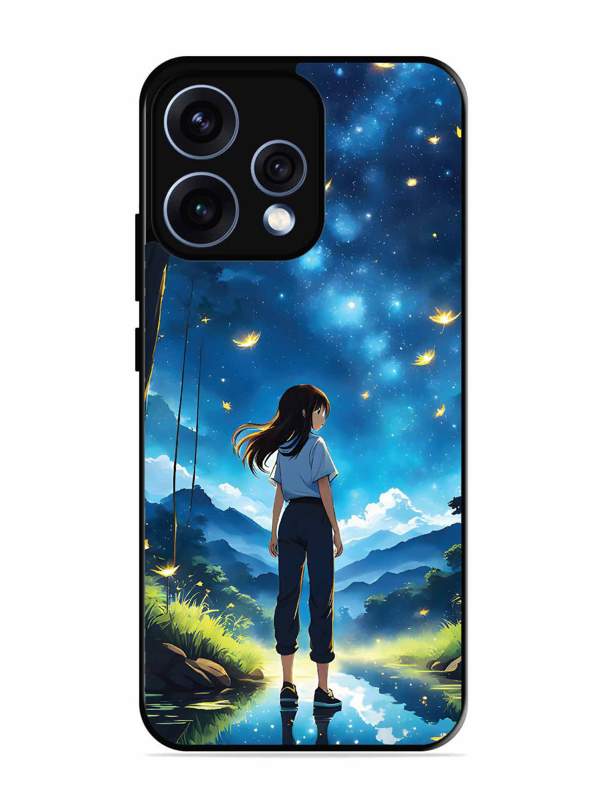 Oppo RENO 15 5G Girl In Beautiful Forest