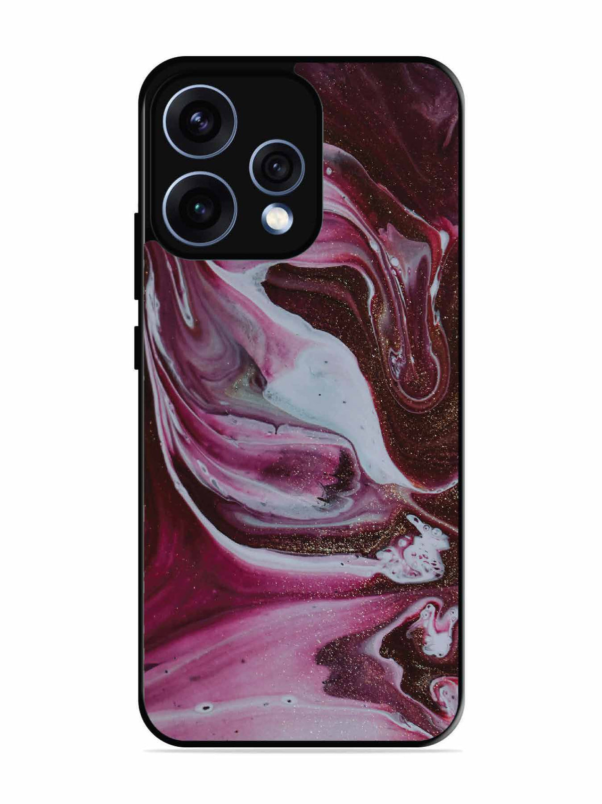 Oppo RENO 15 5G Pink And Golden Marble