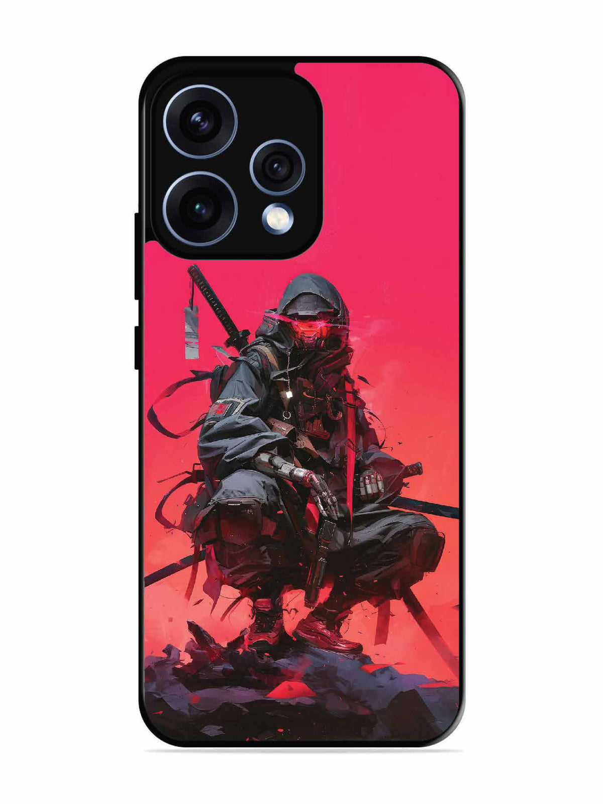 Oppo RENO 15 5G Cyberpunk Ninja Katana