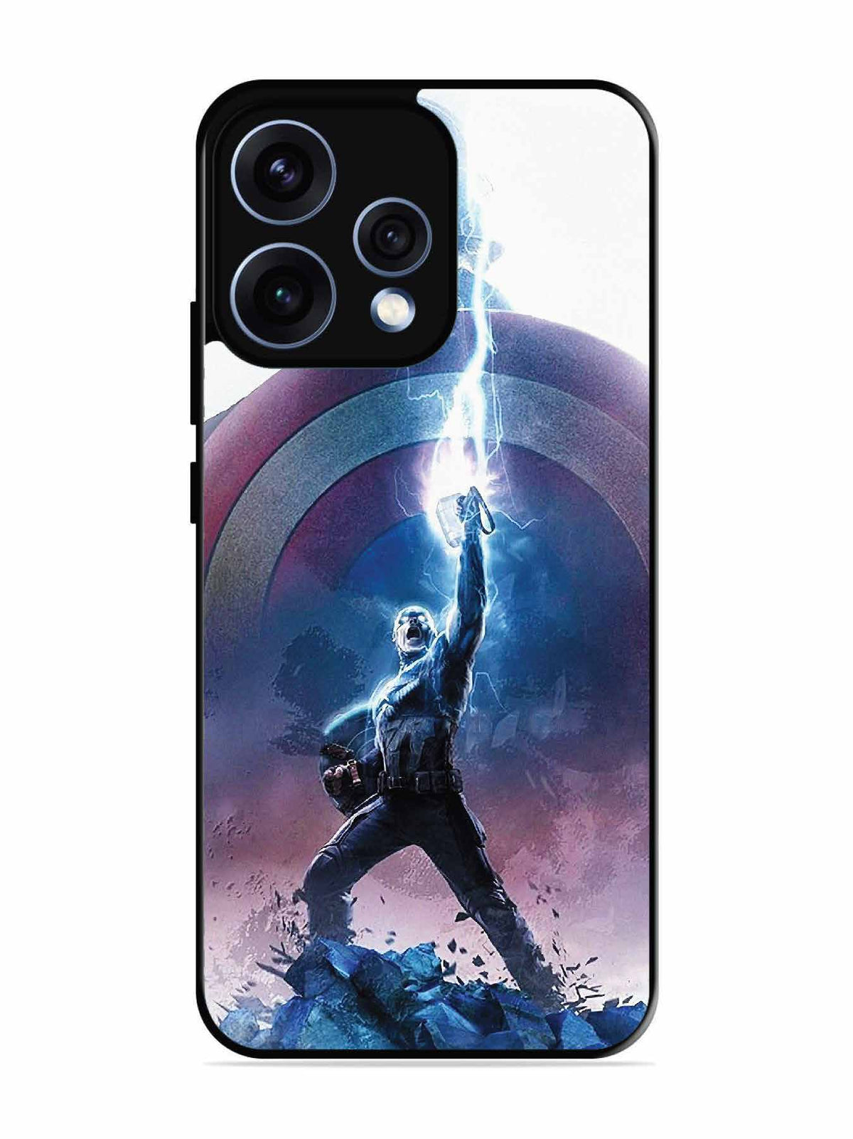 Oppo RENO 15 5G captain america thor hammer lightning
