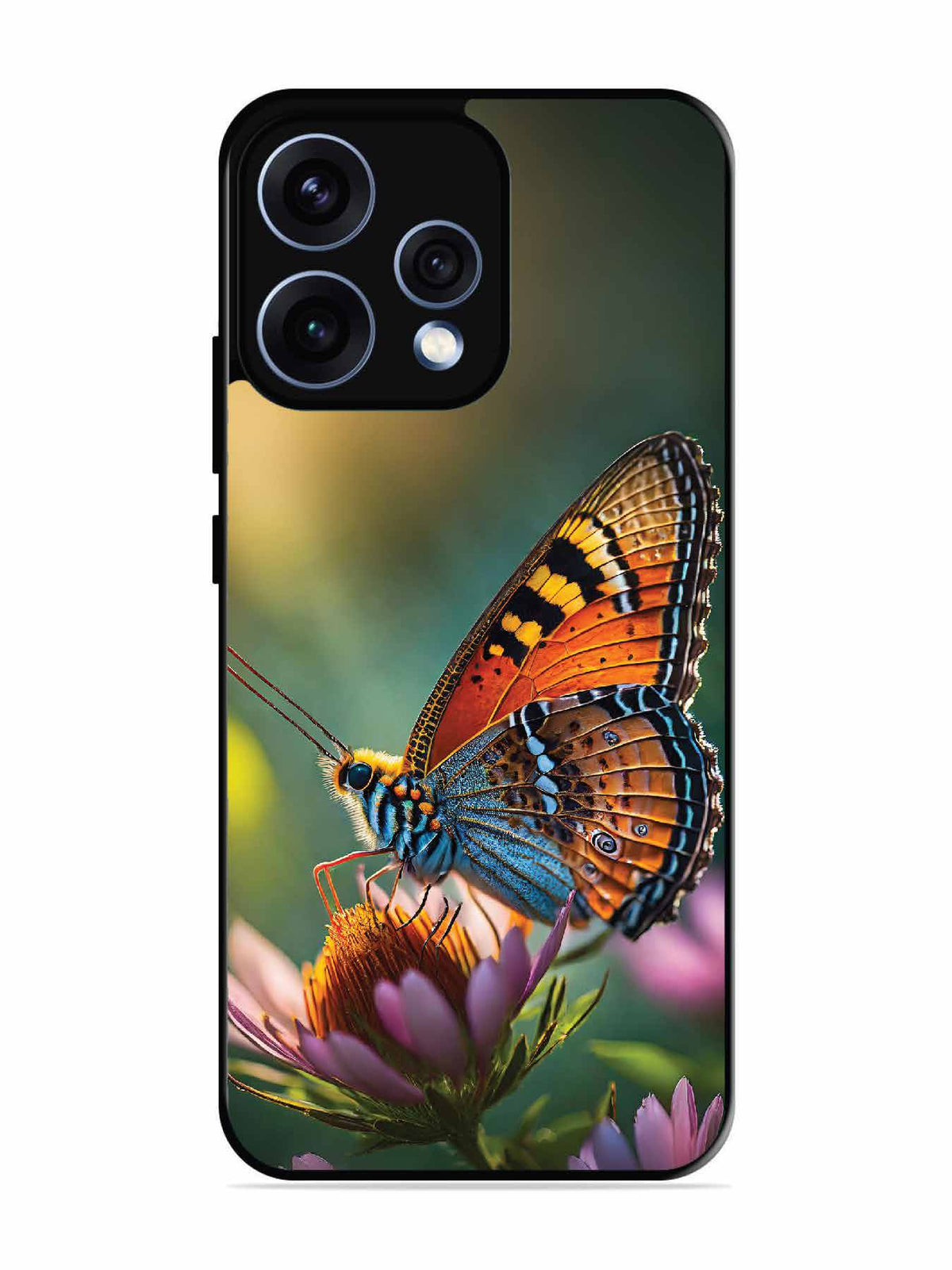 Oppo RENO 15 5G Golden Hour Monarch Butterfly