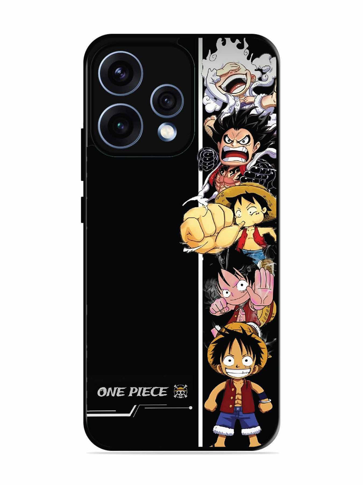 Oppo RENO 15 5G Luffy Evolution Gear 5 Anime Art