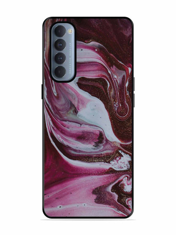 Oppo RENO 4 Pro Pink And Golden Marble