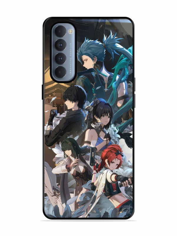 Oppo RENO 4 Pro Wuhtering Waves Characters