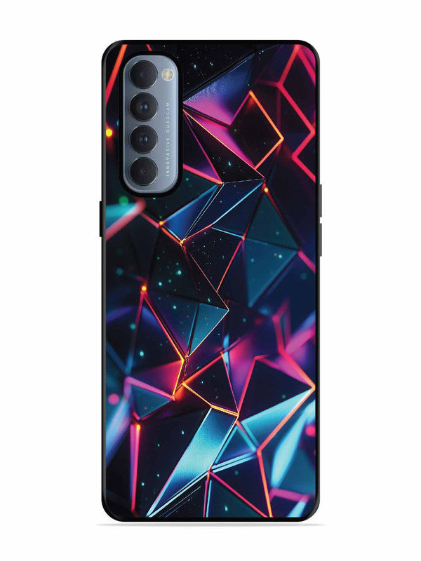 Oppo RENO 4 Pro 3D Abstract Polygon
