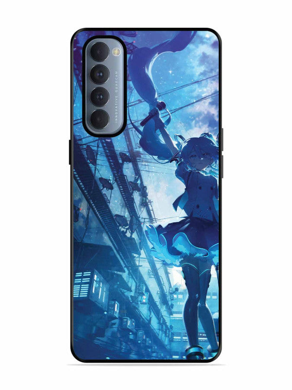 Oppo RENO 4 Pro Hatsune Miku Anime Girl