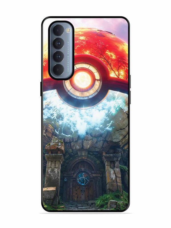 Oppo RENO 4 Pro Cartoon-ball-house-anime