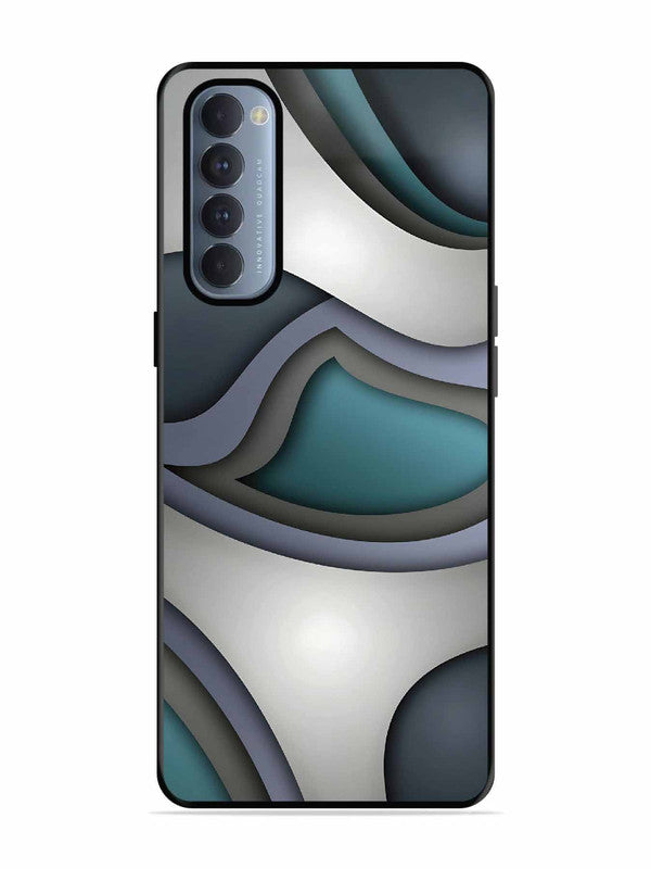 Oppo RENO 4 Pro Slate Blue Gradient Wave