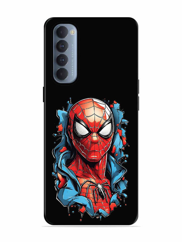 Oppo RENO 4 Pro Spider man street art style