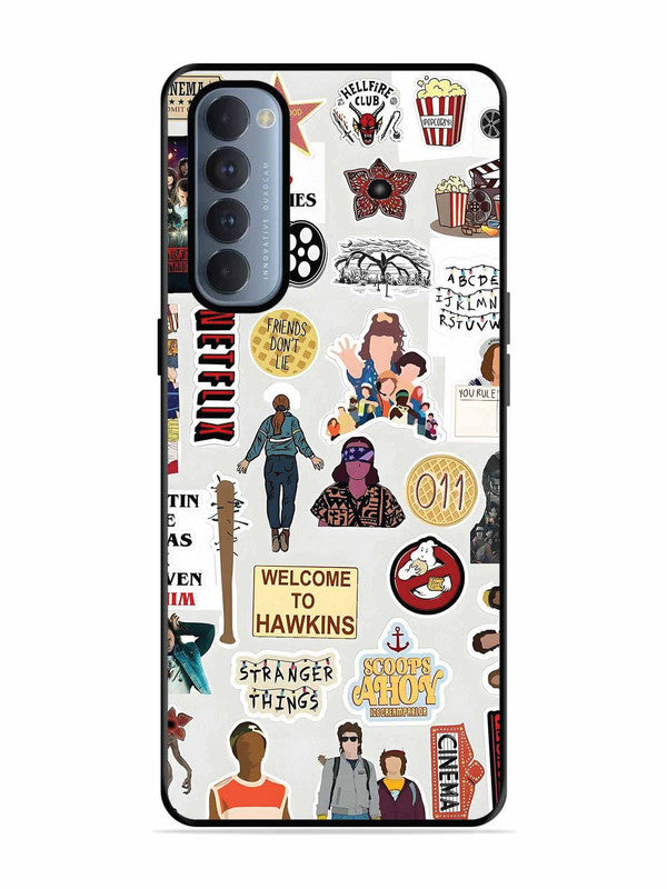 Oppo RENO 4 Pro Stranger Things Sticker 2