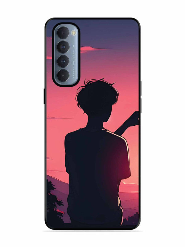 Oppo RENO 4 Pro Love Heart with Hand Boy