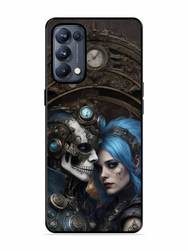 Oppo RENO 5 Pro 5G Skeleton & Devil Girl