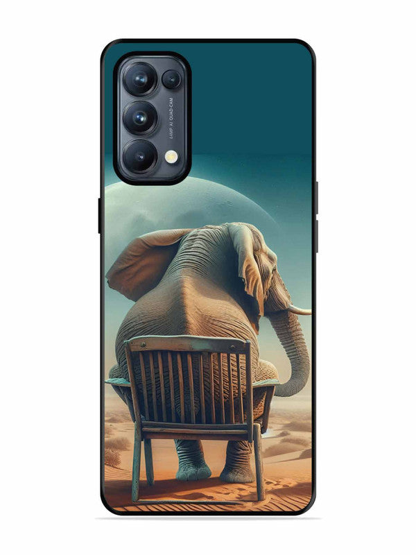 Oppo RENO 5 Pro 5G Baby Elephant om chair