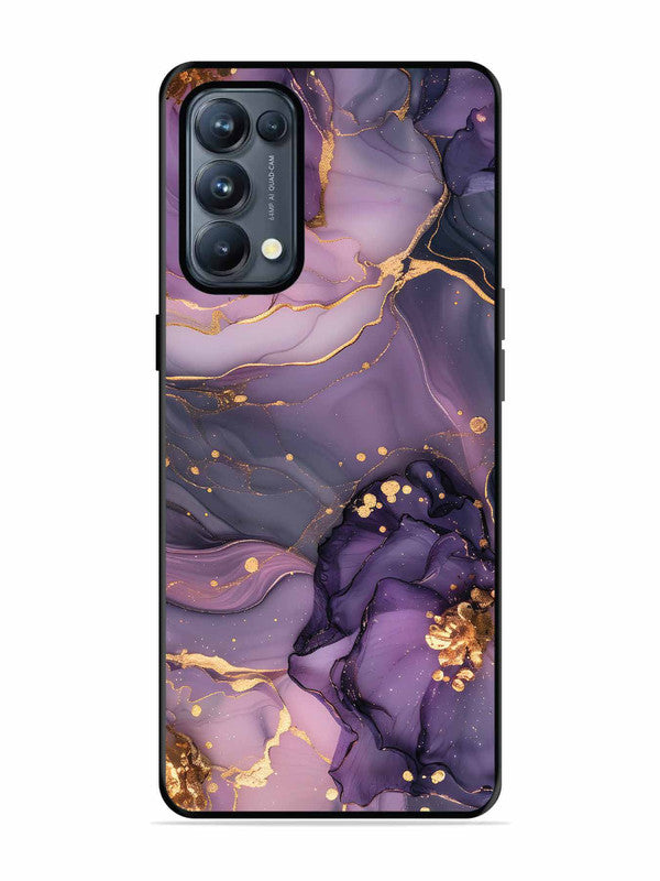 Oppo RENO 5 Pro 5G Royal Orchid Theme Marble