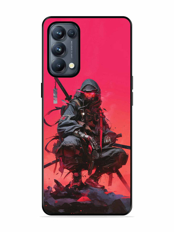 Oppo RENO 5 Pro 5G Cyberpunk Ninja Katana