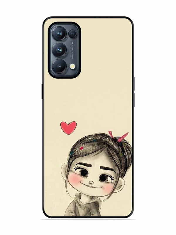 Oppo RENO 5 Pro 5G Cute Girl Looking at You