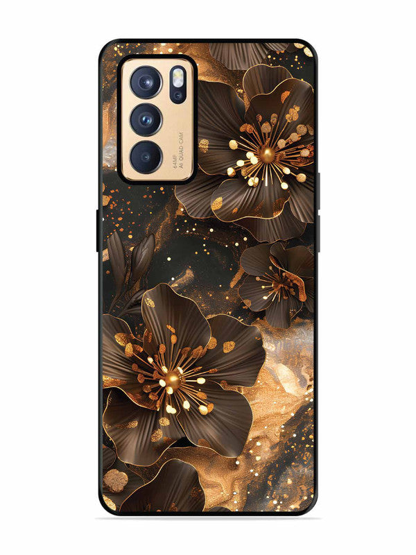 Oppo RENO 6 Pro 5G Golden Flowars