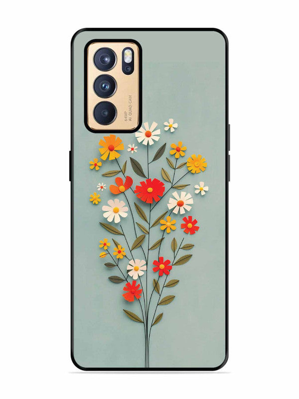 Oppo RENO 6 Pro 5G Paper Flowers