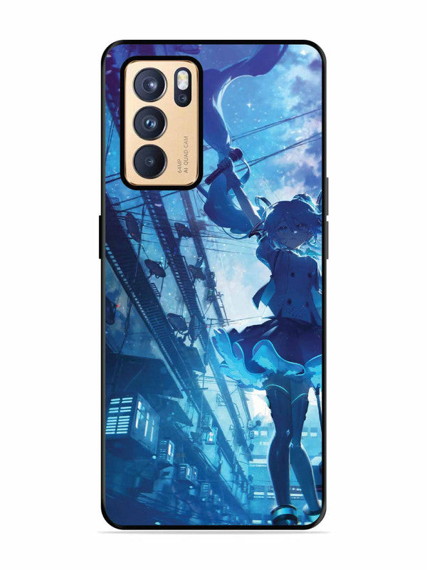 Oppo RENO 6 Pro 5G Hatsune Miku Anime Girl