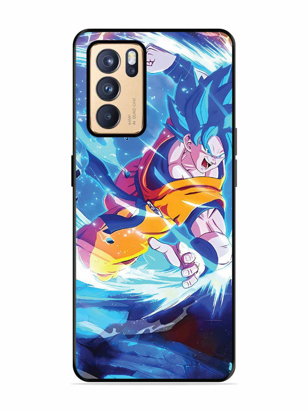 Oppo RENO 6 Pro 5G goku-blue-dragon-ball