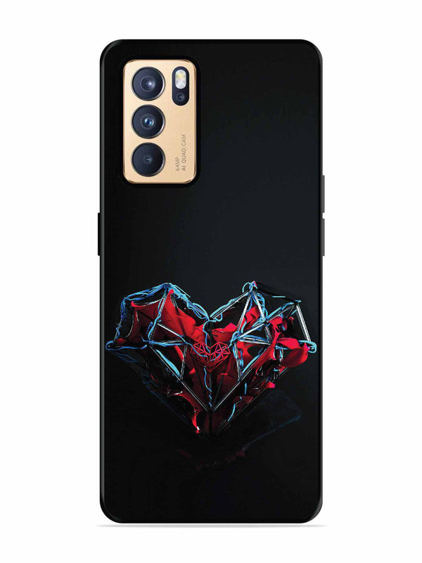 Oppo RENO 6 Pro 5G heart-abstract