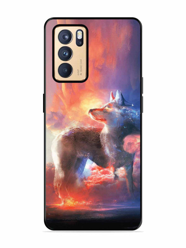 Oppo RENO 6 Pro 5G wolf-fantasy-animal