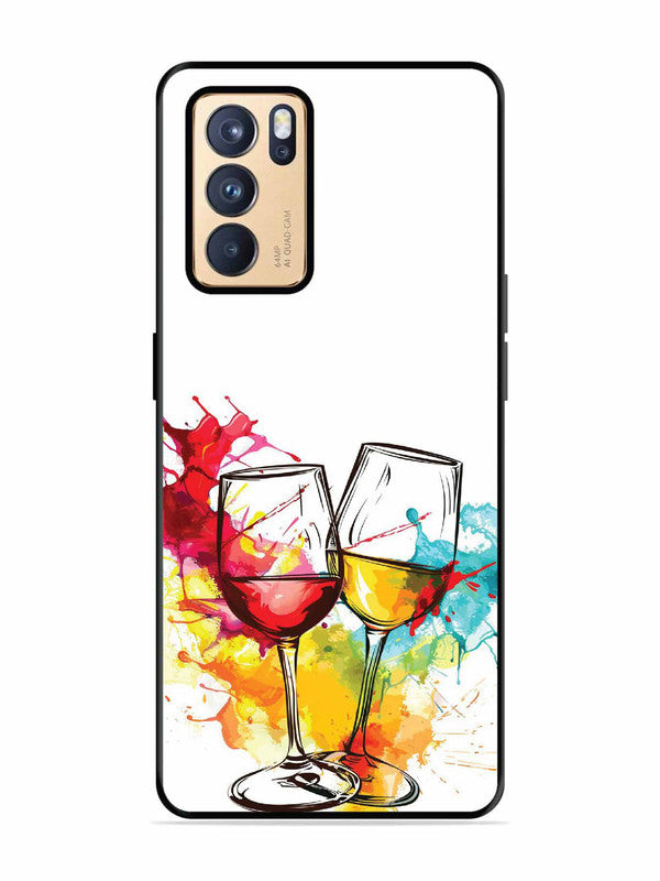 Oppo RENO 6 Pro 5G Colorful wine glasses