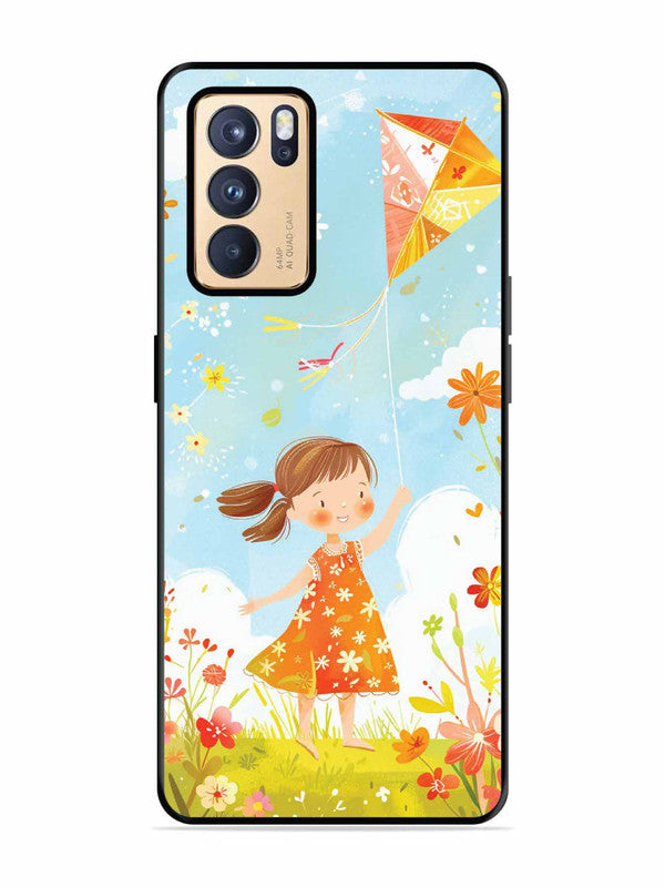 Oppo RENO 6 Pro 5G Little Girl Kite Flying