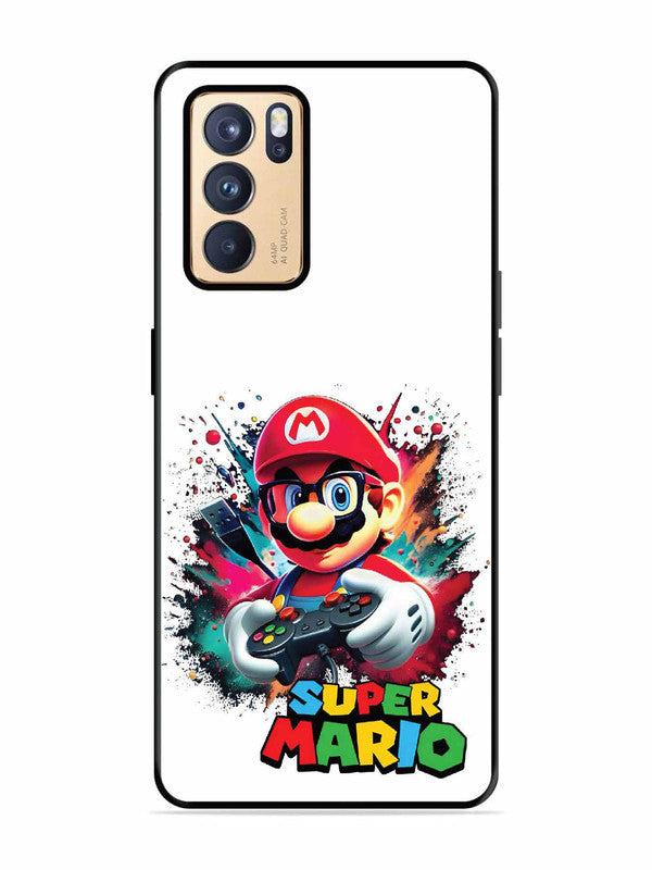 Oppo RENO 6 Pro 5G Modern Mario Pro Gamer Splash