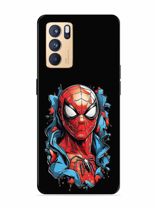 Oppo RENO 6 Pro 5G Spider man street art style