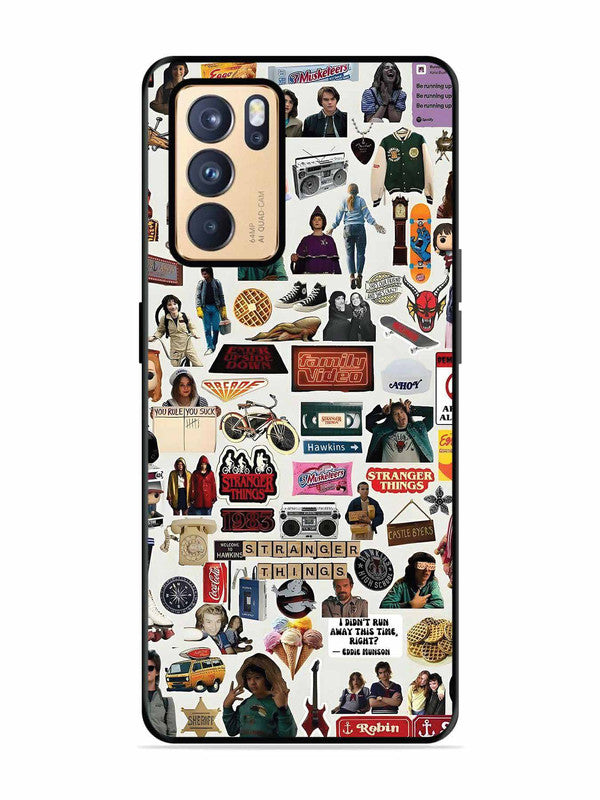 Oppo RENO 6 Pro 5G Stranger Things Sticker 1