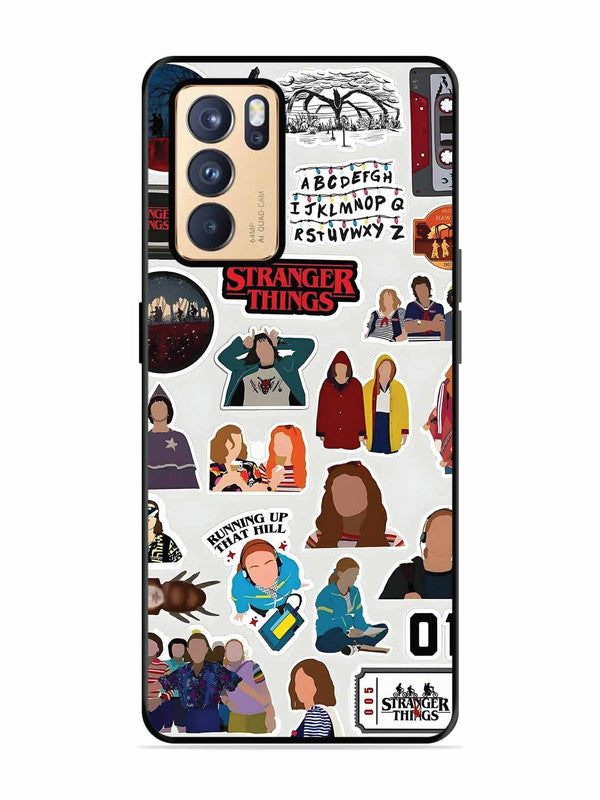 Oppo RENO 6 Pro 5G Stranger Things Sticker 3