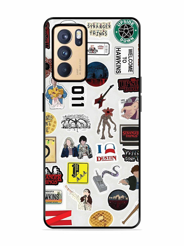 Oppo RENO 6 Pro 5G Stranger Things Sticker 4
