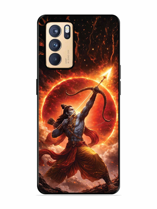Oppo RENO 6 Pro 5G Lord Ram with Bow and arrow