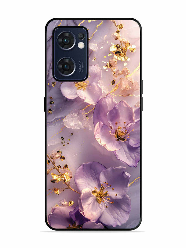 Oppo RENO 7 5G Orchid with Golden Safron