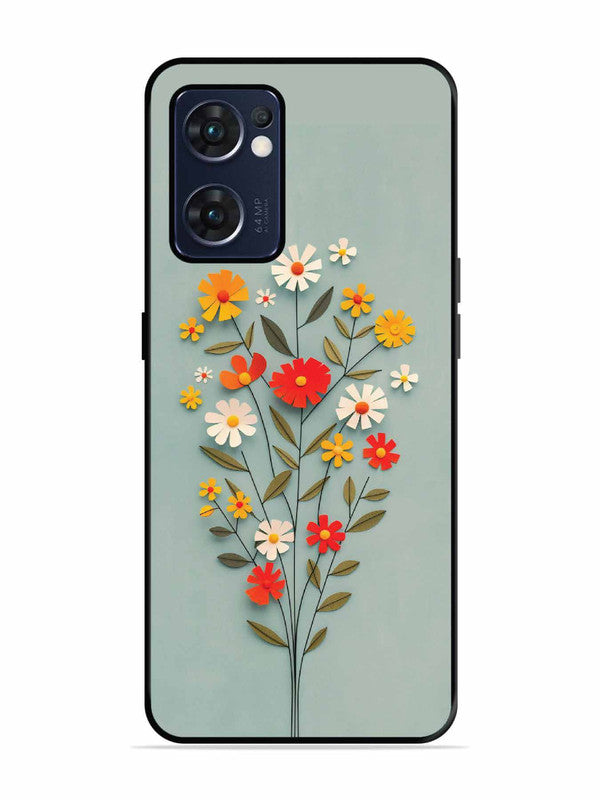 Oppo RENO 7 5G Paper Flowers