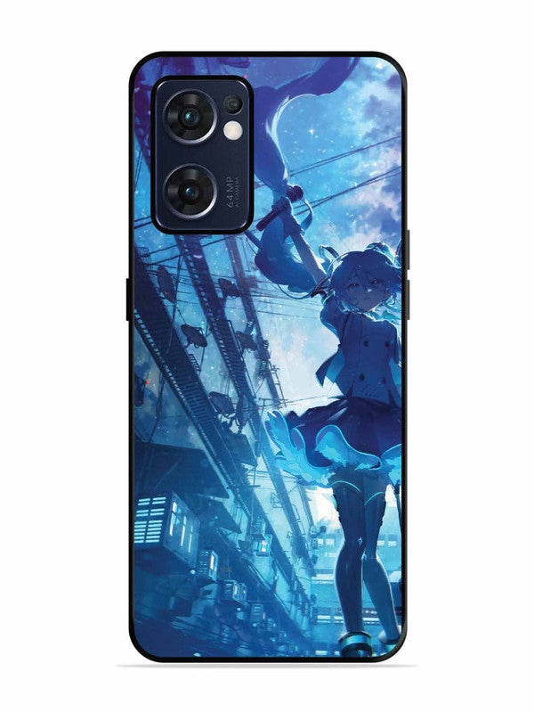 Oppo RENO 7 5G Hatsune Miku Anime Girl