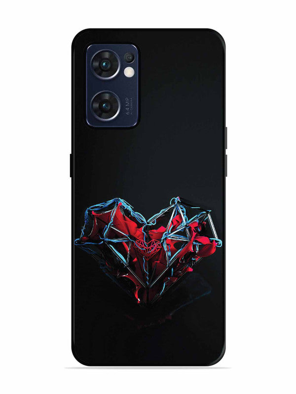Oppo RENO 7 5G heart-abstract