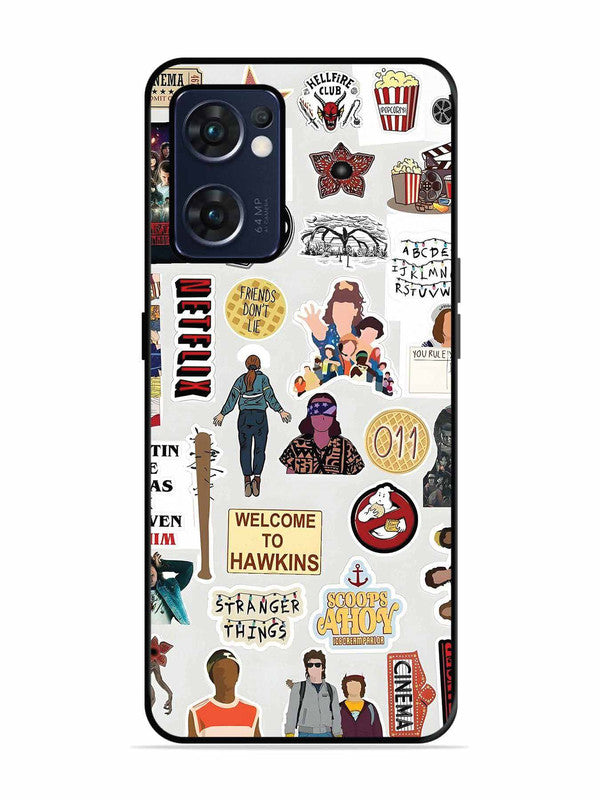 Oppo RENO 7 5G Stranger Things Sticker 2