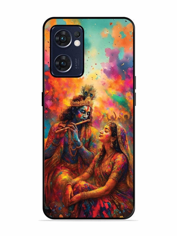 Oppo RENO 7 5G Radha Krishna Playing Flute