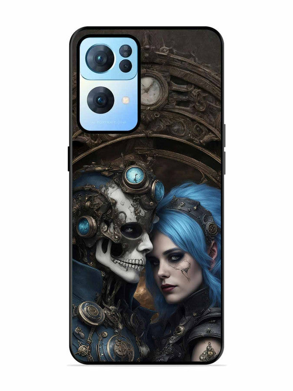 Oppo RENO 7 Pro 5G Skeleton & Devil Girl