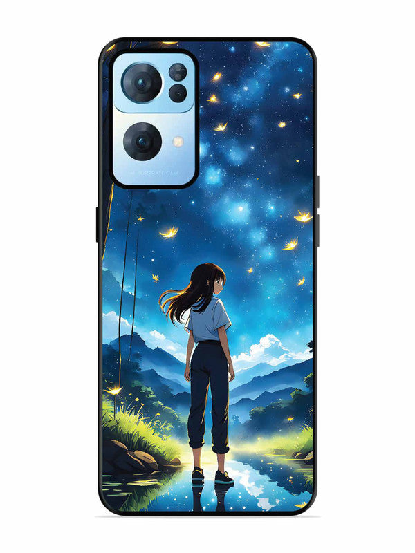 Oppo RENO 7 Pro 5G Girl In Beautiful Forest
