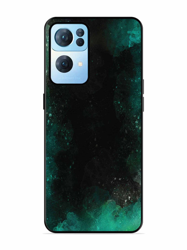 Oppo RENO 7 Pro 5G Dark Black And Green Forest