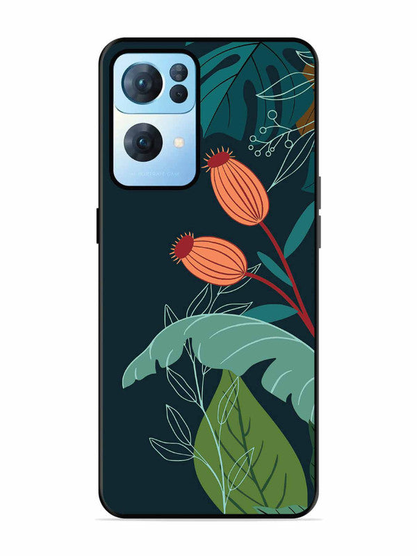 Oppo RENO 7 Pro 5G Plant Illustration