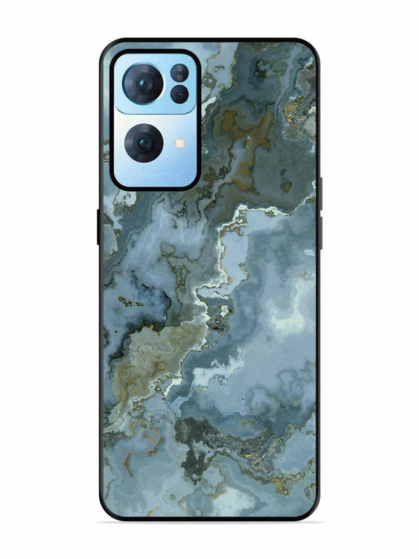 Oppo RENO 7 Pro 5G Celestial Blue Marble 2nd Pattern
