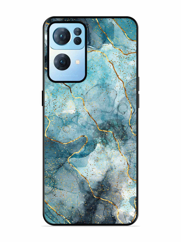 Oppo RENO 7 Pro 5G Oceanic Golden Strip Marble