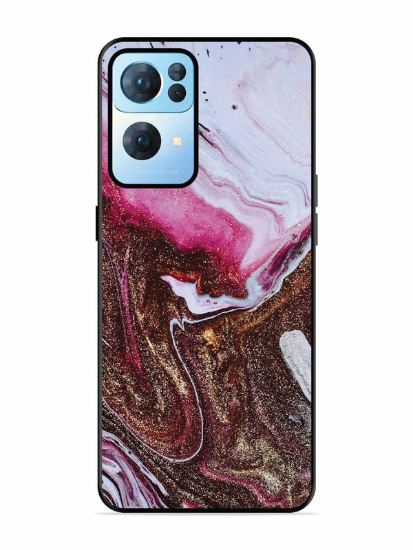 Oppo RENO 7 Pro 5G Elegant Rose & Gold Marble