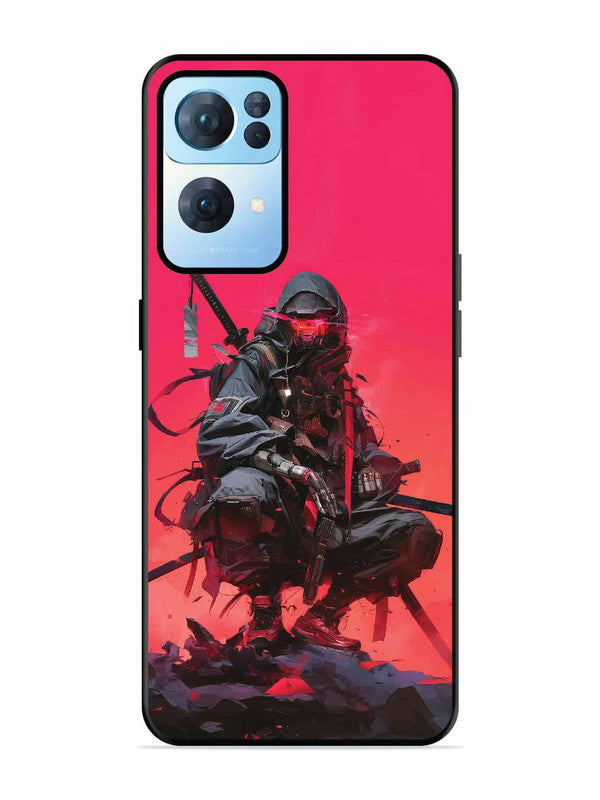 Oppo RENO 7 Pro 5G Cyberpunk Ninja Katana